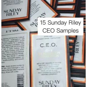Sunday Riley • 15x CEO Oil Samples